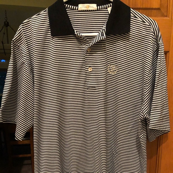Peter Millar Double Mercerized Cotton Golf Polo M - Picture 2 of 8
